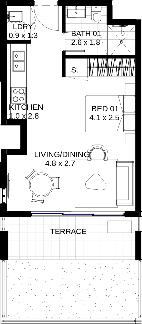 Block A Floor Plan
